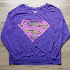 Purple Superman Shirt